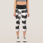 MOTORZYKLUSDRUCKKOPIDEYGA PANS LEGGINGS (Vorderseite)