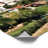 Motovun Croatia Poster (Ecke)