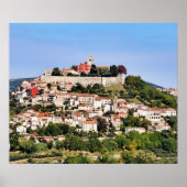 Motovun Croatia Poster (Vorne)