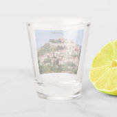 Motovun Kroatien Schnapsglas (Rückseite)