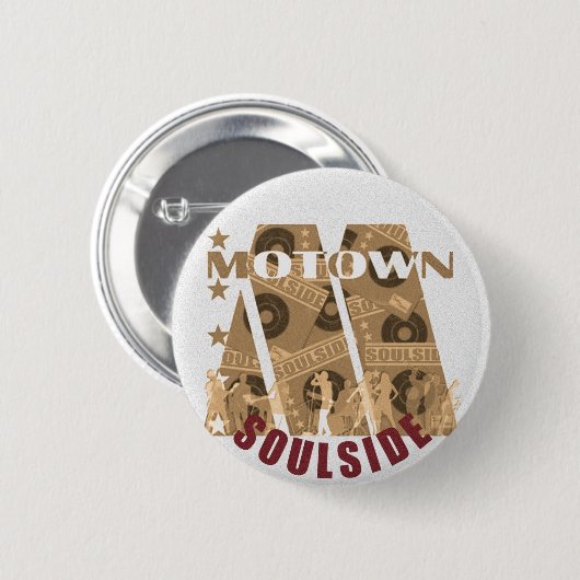 motown button (Vorne & Hinten)