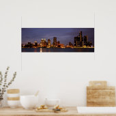 Motown Skyline Poster (Küche)