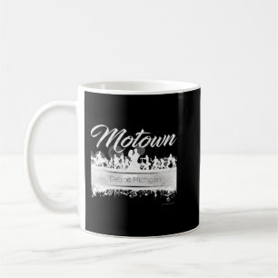 Motown Sound Detroit Michigan Distressed Vintage.p Kaffeetasse