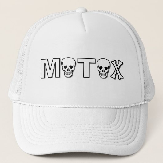 Motox Skulls Dirt Bike Motocross Cap Hat Truckerkappe (Vorderseite)