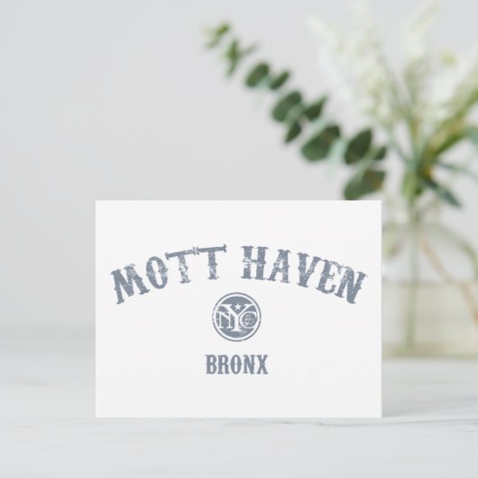 Mott Haven Postkarte (Stehend Vorderseite)