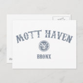 Mott Haven Postkarte (Vorne/Hinten)