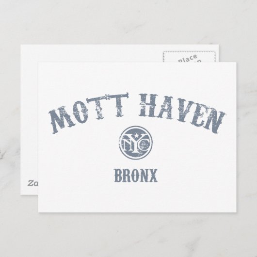 Mott Haven Postkarte (Vorne/Hinten)