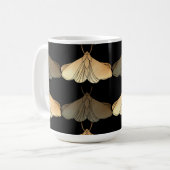 Motte aus Gold Kaffeetasse (Vorderseite Links)