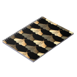 Motte aus Gold Notizblock