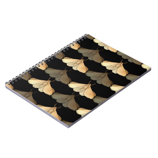 Motte aus Gold Notizblock (Linke Seite)