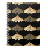 Motte aus Gold Notizblock (Vorderseite)