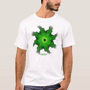 Motte Mandelbrot Fraktal-Weißt-stück T-Shirt