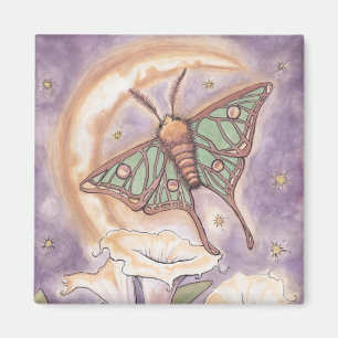 Motte u. Moonflowers Magnet