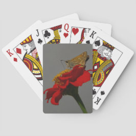 Motte und Blume Spielkarten