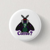 Motte voller Kaffee Button (Vorderseite)