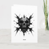Motte zur Flamme — von BurnsInHell Karte (Rückseite)