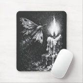 Motte zur Flamme — von BurnsInHell Mousepad (Mit Mouse)