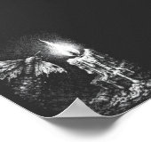 Motte zur Flamme — von BurnsInHell Poster (Ecke)