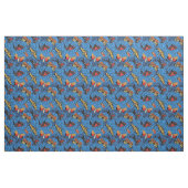 Motten auf blauem Hydrangea Stoff (Fat Quarter (45,7 x 55,9 cm))