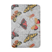 Motten auf Hydrangea Badematte (Vorderseite Vertikal)