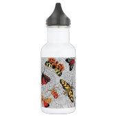 Motten auf Hydrangea Edelstahlflasche (Links)