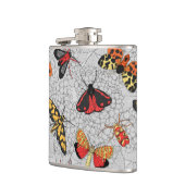 Motten auf Hydrangea Flachmann (Links)