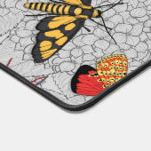 Motten auf Hydrangea Schreibtischunterlage (Ecke)