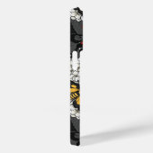 Motten auf weißem Hydrangea Case-Mate iPhone Hülle (Rückseite / Rechts)