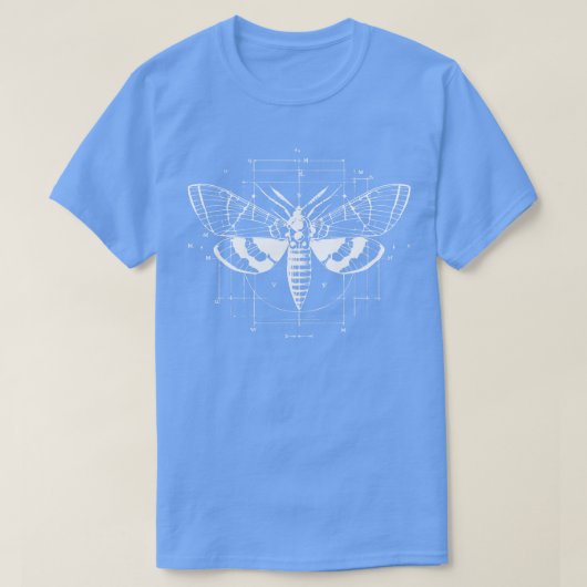 Motten-Design T-Shirt (Design vorne)