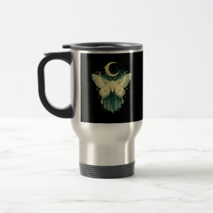 Motten-Fairycore-Goblincore-Whimsigoth-Cottagecore Reisebecher