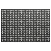 Motten in Schwarz, Weiß und Grau Stoff (Yard (91,4 cm))