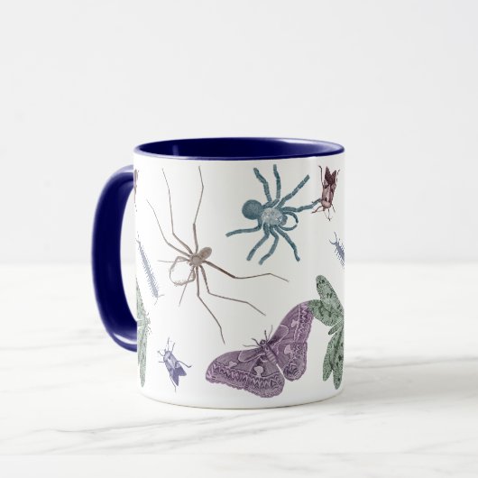 Motten, Insekten und Spinnen - Entomologist Tasse (Vorderseite Links)