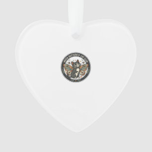 Motten Schmetterling Katze POD Vektor Kunst - Mott Ornament
