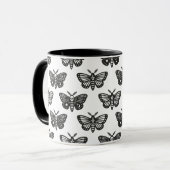 Motten Tasse (Vorderseite Links)