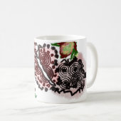Motten und Herbst Kaffeetasse (VorderseiteRechts)