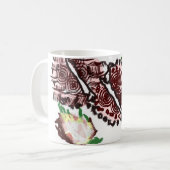 Motten und Herbst Kaffeetasse (Vorderseite Links)