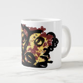 Mottenherbst Jumbo-Tasse (Vorderseite Rechts)
