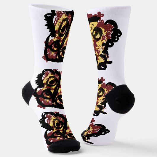 Mottenherbst Socken (Gewinkelt)