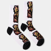 Mottenherbst Socken (Rechts)