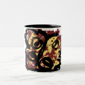 Mottenherbst Zweifarbige Tasse (Mittel)
