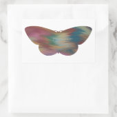 Mottenkleber im Akrylstil Rechteckiger Aufkleber (Tasche)