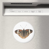 Mottenmuster eines Schlangenkopfes Magnet (In Situ (Geschirrspüler))