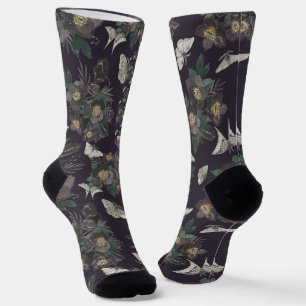 Mottenmuster  socken
