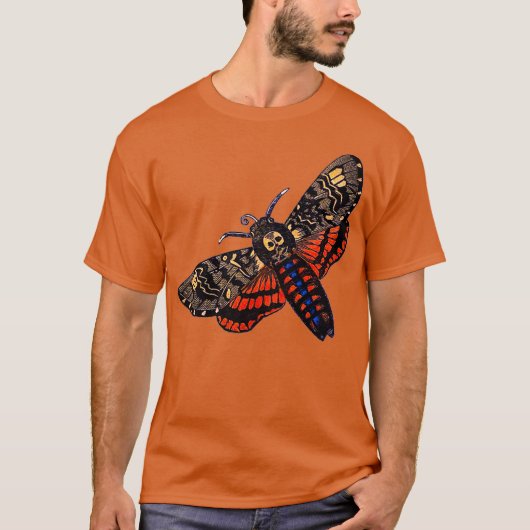 Mottenprämie für Todesfälle T-Shirt (Vorderseite)