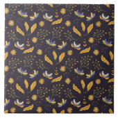 Mottenschmetterlingsmuster Fliese (Vorderseite)