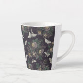 Mottenschmetterlingsmuster Latte-Tasse Milchtasse (Rechts)