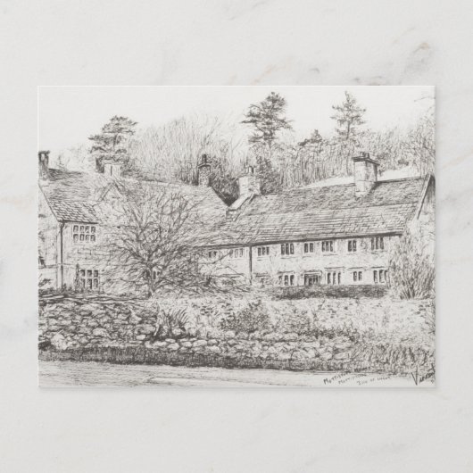 Mottistone Hall Isle of Wight UK 2008 Postkarte (Vorderseite)