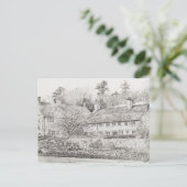 Mottistone Hall Isle of Wight UK 2008 Postkarte (Stehend Vorderseite)