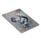 Mottles Bantam Cochin Chicken Notebook Journal Notizblock (Rechte Seite)
