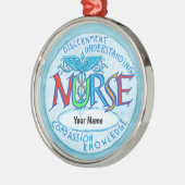 Motto der Blauschwestern Ornament Aus Metall (Links)